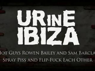 Hot Lads Rowen Bailey And Sam Barclay Spray Void Urine And Flip Fuck Each Other